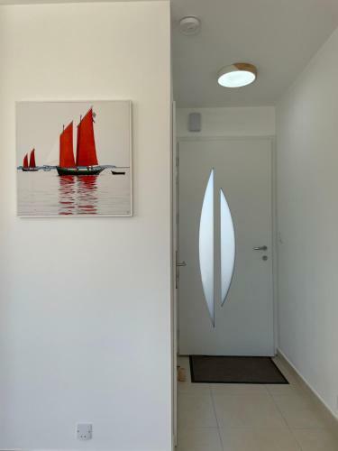 Maison Neuve Dans Un Village Typique de Bord de Mer