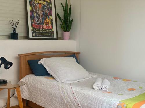 Apartment In Beausoleil With Beautiful Sea View