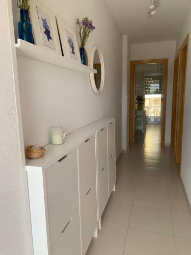 Apartamento Azul Y Blanco