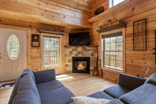 Cabin Near Downtown Avl- Hot Tub- Pet Friendly