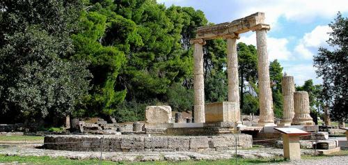 A House Between Ancient Olympia And The Ionian Sea
