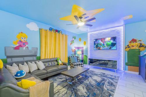Amazing Thematic House Pvt Poolarcades Resort