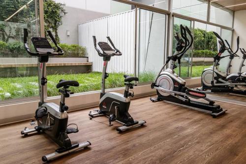 Apartamento Acogedor En Lima + Vista de La Ciudad
