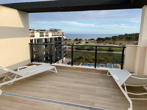 Apartamento Bm5a, Gran �tico Duplex Con Dos Terrazas Cerca El Mar