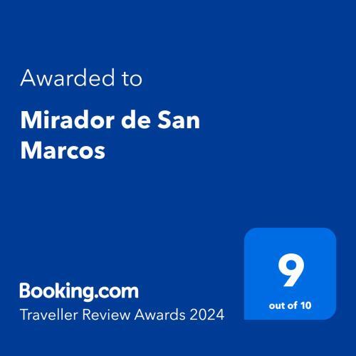 Mirador De San Marcos