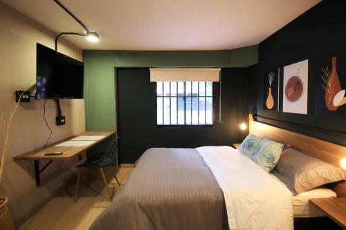 Apartamento Doble Con Ba�o Privado Y Wifi -one101