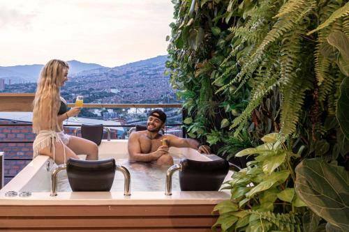 Apartamento Jacuzzi Privado, Casa de Lujo Norte Medellin
