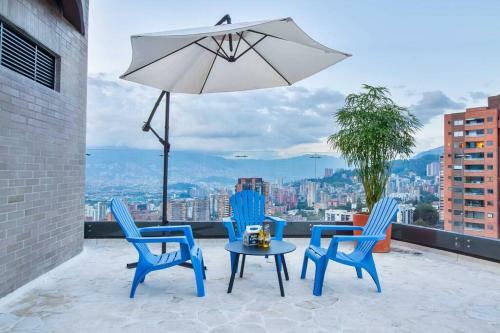Apartamento Suite 1304 El Poblado Con Espectacular Vista