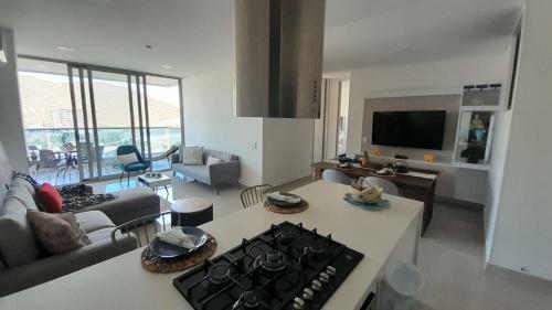 Increible Apartamento Santa Marta Con Vista Espectacular