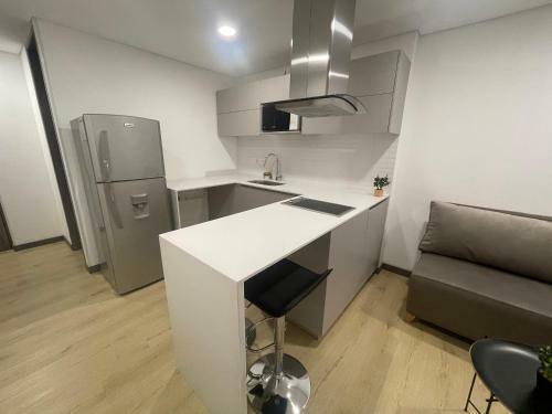Apartaestudio New Tipo Loft, Ubic. Central Bogota