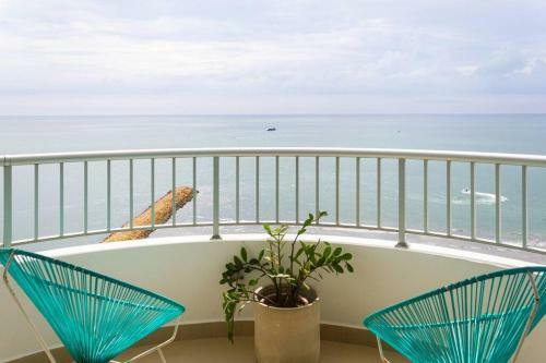 Apartamento 2 Dormitorios Bocagrande. Vista Mar