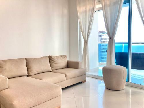 Apartamento Cozy 2br With Ocean View In Cartagena