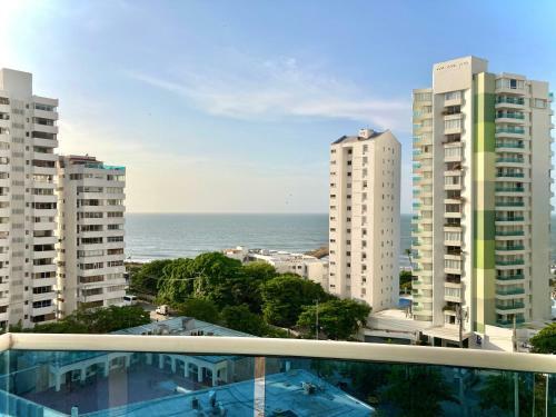 Apartamento Cozy 2br With Ocean View In Cartagena