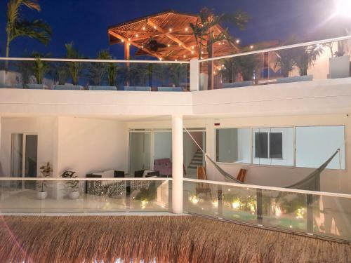 Villa Hermosa Casa de Playa Con Piscina, Jacuzzi Y Rooftop