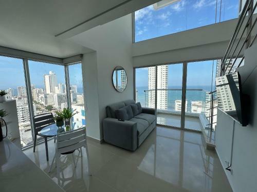 Apartamento Tipo Loft de 1hab Con Vista Al Mar