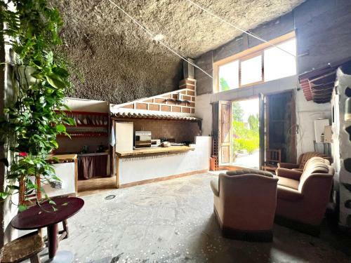 Casa Cueva Con Barbacoa, Wifi Y Vista