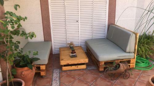Familia Anfitriona Acoge Terraza