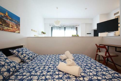 Apartamento Nuevo Estudio Centro Sevilla. Ac/wifi Castellar 56