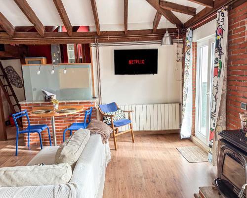 Apartamento Acogedor Loft Con Vistas A La Ciudad