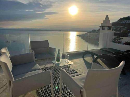 Villa Rosas Plage Piscine Vue Imprenable Sur La Mer