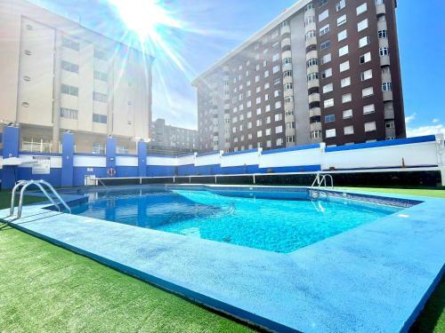 Apartmento A 150m De Playa, Con Piscina Climatizada