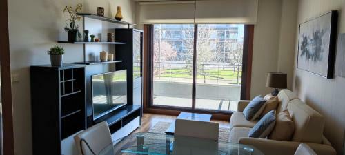 Acogedor Apartamento Con Terraza En Portonovo