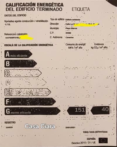 Apartamento Vivienda Vacacional Casa Ciara