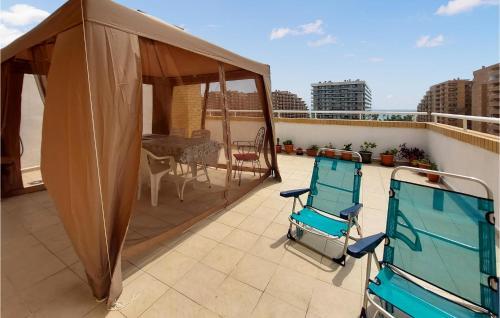 Stunning Apartment In Oropesa With House Sea View