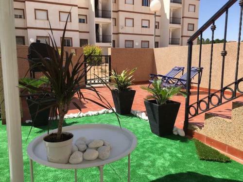 Apartamento Lovely Bungalow With Two Big Terrasses