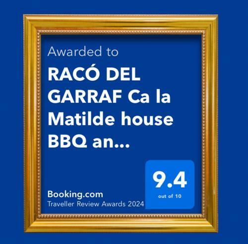 Rac� Del Garraf Ca La Matilde House Bbq And Pool