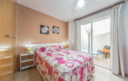 Beautiful Apartment In Miramar With 1 Bedrooms