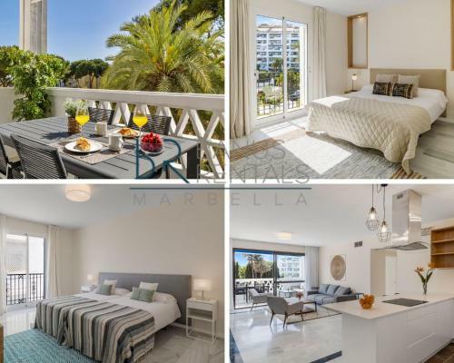 Stylish Sea View Apartment In Playas Del Duque