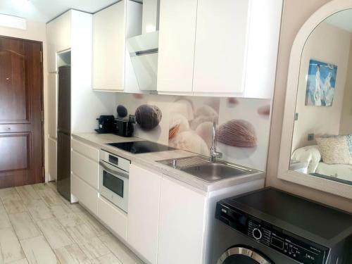 Apartamento Precioso Estudio Con Piscina A 200m Del Mar