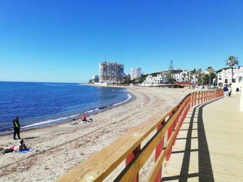 Apartamento Precioso Estudio Con Piscina A 200m Del Mar