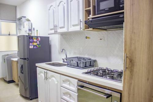 Apartamento 2 Alcobas Estadio Nuevo Wifi - Parking