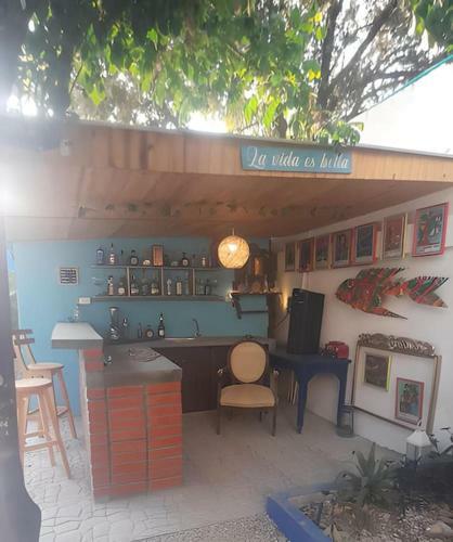 Casa Piscina-bar-sol�rium-bbq-hamacas-playa Cerca