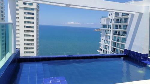 Apartamento Rodadero Sur Piscina Edificio Rw Tower Vista Al Mar