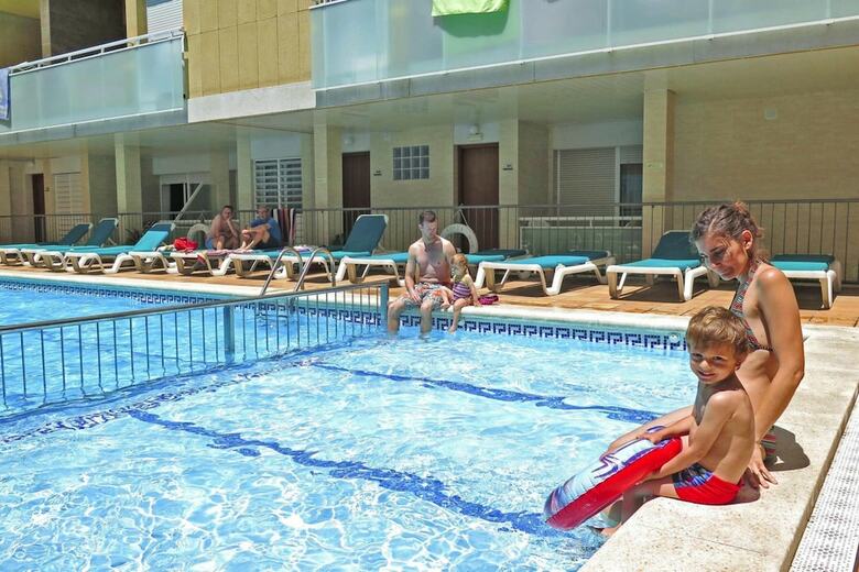 Apartment In Calafell With A Shared Pool