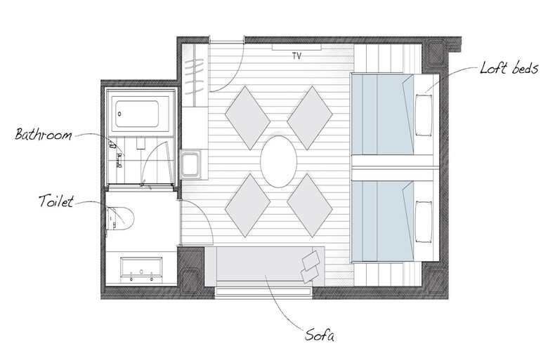 Hotel 41pieces Sapporo