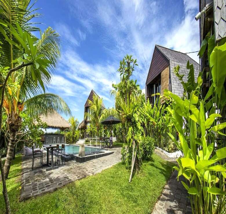 Hotel Belvilla Seaside Hermitage Bungalow Canggu Beach