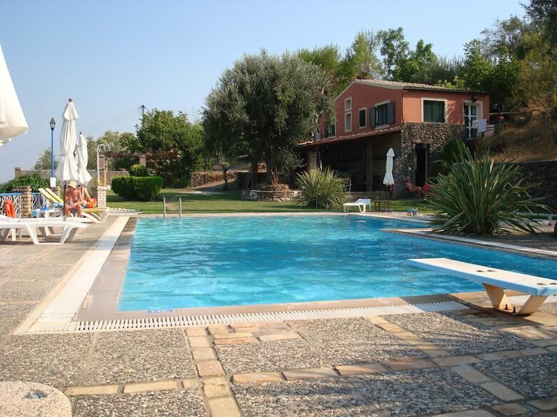 Villa In Paleokastrites With Swimming Pool Near Beaches