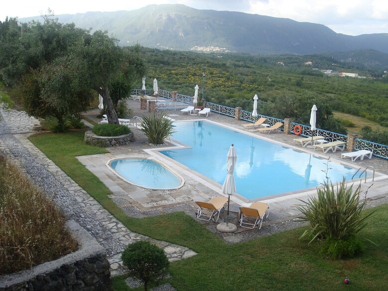 Villa In Paleokastrites With Swimming Pool Near Beaches