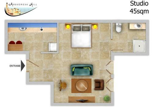 Apartamento Andromeda Hill Holiday Suites