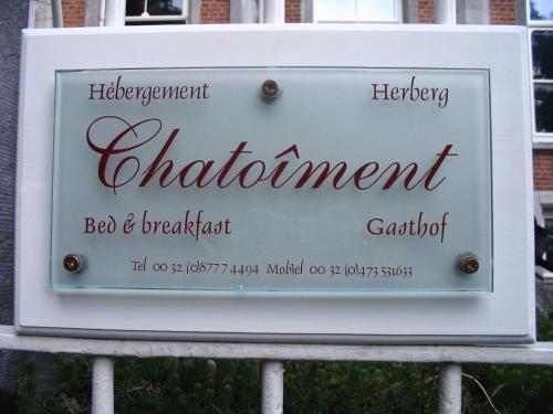 Albergue H�bergement Chato�ment