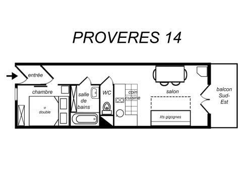 Apartamento Residence Les Erines