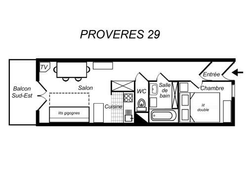 Apartamento Residence Les Erines