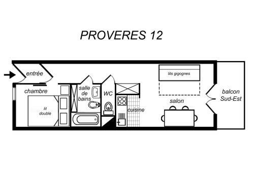 Apartamento Residence Les Erines