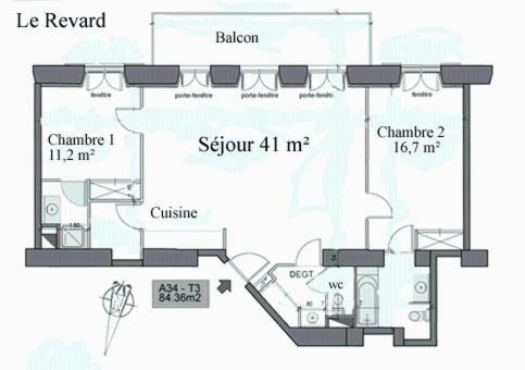 Apartamento Aix Appartements