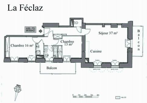 Apartamento Aix Appartements