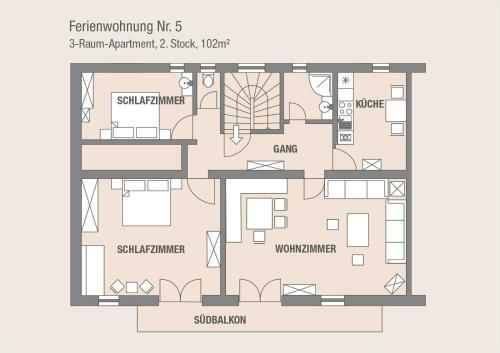 Apartamento Landhaus Frenes